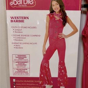 Barbie Movie Western Youth Costume
